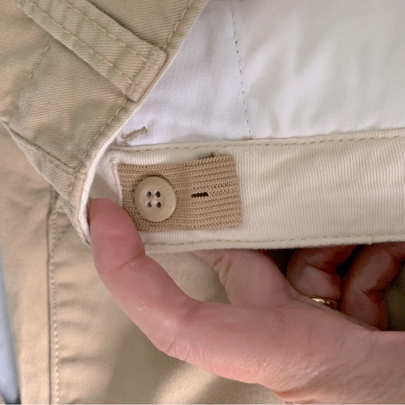 Youth Khaki Pants. Elastic Adjustable on the Inside. Worn Once for Photo - Picture 3 of 4